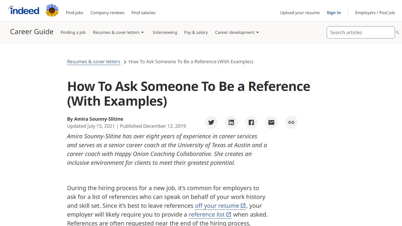 How To Ask Someone To Be a Reference (With Examples)